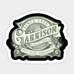 The Garrison Public House Peaky Blinders Sticker